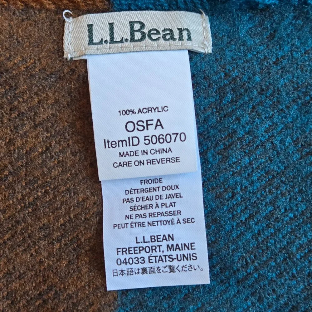 L.L. Bean bean oversized